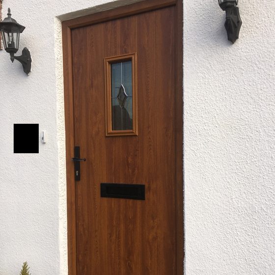Oak Flint composite door